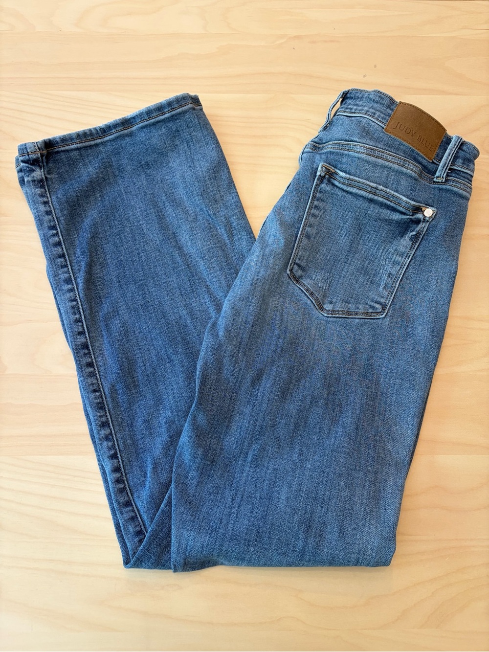 Judy Blue Women's Medium Blue Straight Leg Jeans